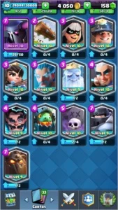 Conta Clash Royale