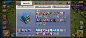 Conta Clash Of Clans Cv12 Top Full Acesso + 2 Skins