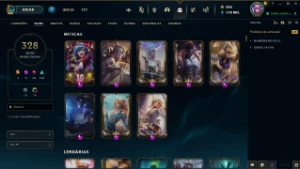 Conta >Mestre< Com 300+ Skins, 1Kk De Janna - League of Legends LOL