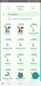 Conta nível37 Pokemon Go - Vários 100% - Pokémon