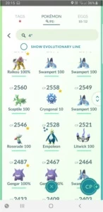 Conta nível37 Pokemon Go - Vários 100% - Pokémon