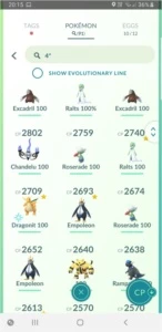 Conta nível37 Pokemon Go - Vários 100% - Pokémon