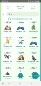 Conta nível37 Pokemon Go - Vários 100% - Pokémon