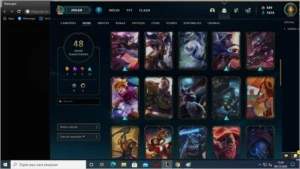 CONTA UNRANKED, 48 SKINS - League of Legends LOL