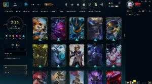 Conta LoL unranked lvl 557 - League of Legends