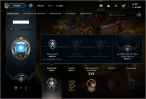 Conta prata 1 com TODOS os champs e 58 skins - League of Legends LOL