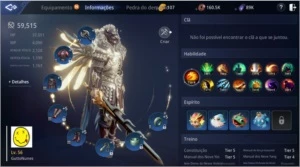 Conta MIR4 Lv 56 e 59 Power