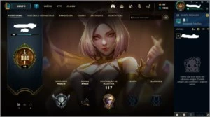 Conta Smurf Unranked Com Skin Ahri Prestígio MMR Alto - League of Legends LOL