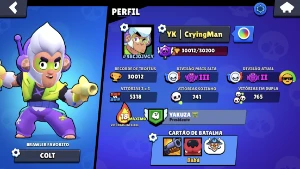 Conta De Brawl 30K - Brawl Stars