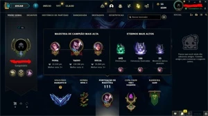 conta d3 60% winrate +20 -12 - League of Legends LOL