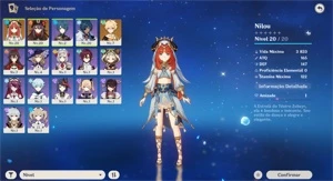 Reroll Nilou+Bis+Hu Tao+Harpa ar 13 - Genshin Impact