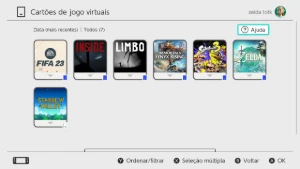 Conta Nintendo Zelda splatoon - Outros