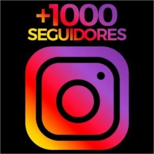 Promoção 1.000  Seguidores no Instagram - Redes Sociais