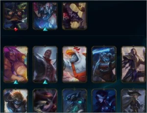Conta League of Legends lv200+, 80skins , Platina 3 2020. LOL