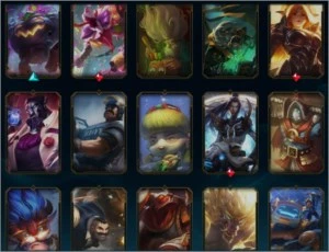 Conta League of Legends lv200+, 80skins , Platina 3 2020. LOL