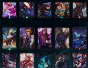Conta League of Legends lv200+, 80skins , Platina 3 2020. LOL