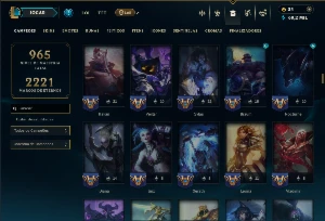 Esmeralda 4 com TODOS os Champs e 309 Skins +14 Miticas - League of Legends LOL