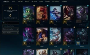 CONTA DIAMANTE 2 / BARATINHA - League of Legends LOL