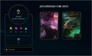 CONTA DIAMANTE 2 / BARATINHA - League of Legends LOL
