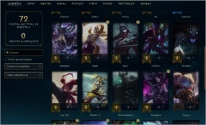 CONTA DIAMANTE 2 / BARATINHA - League of Legends LOL