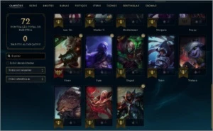 CONTA DIAMANTE 2 / BARATINHA - League of Legends LOL