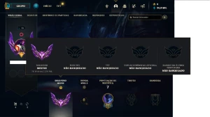 Conta Master level 45 - League of Legends LOL
