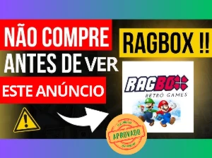 Ragbox Super Video Game Retrô - Com 9 Mil Jogos - Outros