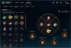 CONTA League of legends LOL lv 26 17champs 13skins +ULTIMATE