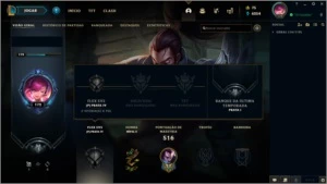 Conta TOP 626 skins Full Champ - League of Legends LOL