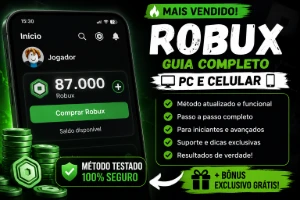 Robux Prático (PC e Mobile) • Envio Automático e Entrega Ime - Roblox