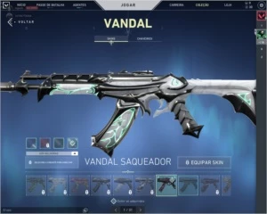 CONTA VALORANT COM VANDAL SAQUADORA E PASSE ATUAL!!!