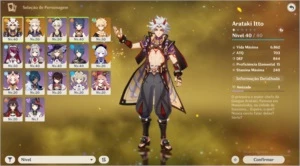 AR31 Itto, Albedo e Qiqi - Genshin Impact