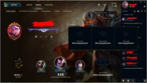 Conta de LOL Diamante S7 - League of Legends