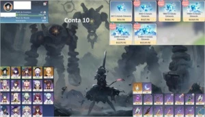 ar 37 vent baal mona qiqi kujou sara c4 razor - Genshin Impact