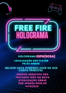 Free Fire Holograma ESPN Armas