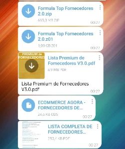 Pack Fornecedores Premium - Outros