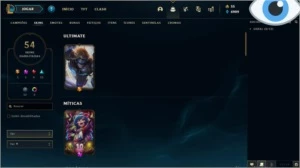 Conta lol lvl 157 com 54 skin é  71 champs - League of Legends