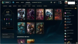CONTA LEAGUE OF LEGENDES desde 2010 - League of Legends LOL