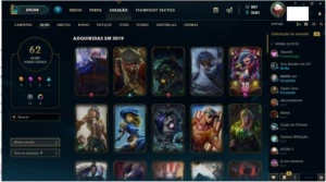 CONTA LEAGUE OF LEGENDES desde 2010 - League of Legends LOL