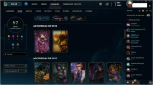 CONTA LEAGUE OF LEGENDES desde 2010 - League of Legends LOL