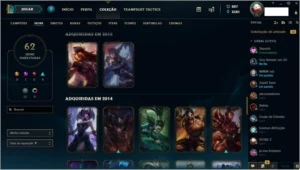 CONTA LEAGUE OF LEGENDES desde 2010 - League of Legends LOL