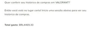 CONTA VALORANT +100 SKINS