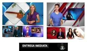 Pack 40 Cenários Virtuais Editáveis Para After Effects - Serviços Digitais
