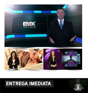 Pack 40 Cenários Virtuais Editáveis Para After Effects - Serviços Digitais