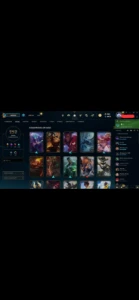 Conta platina 3 MMR Bom mais de 250 skins - League of Legends LOL