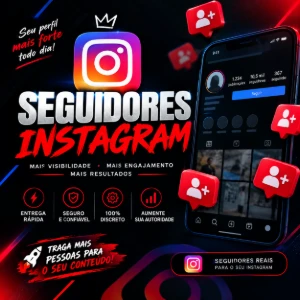 👥 | SEGUIDORES [BARATO] DE ALTA QUALIDADE - Redes Sociais