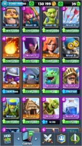 Conta clash royale desafiante II