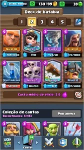 Conta clash royale desafiante II