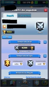 Conta clash royale desafiante II