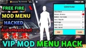 Hack free fire atualizado mata com 1 tiro + chuva de balas